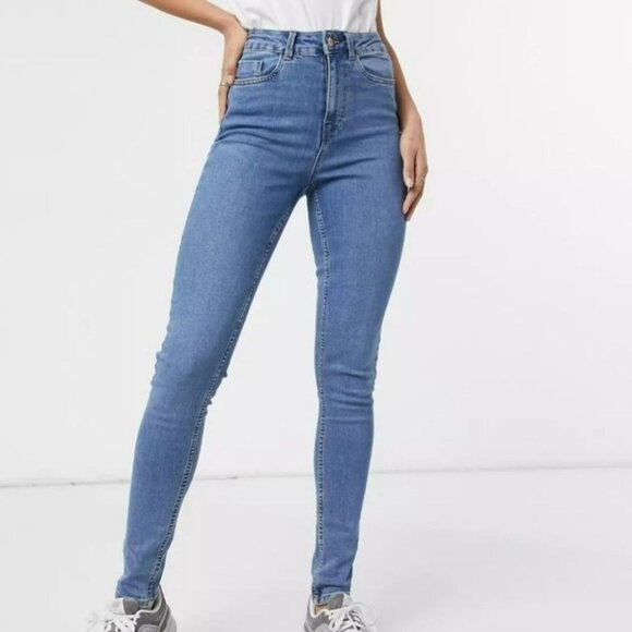 New Look Lift And Shape Skinny Jeans Size 8 NWT - Picture 1 of 7